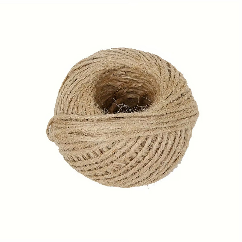 კანაფის თოკი ყავისფერი ბურთულა (დიდი)