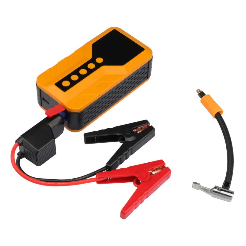 მანქანის  დამქოქი+დამბერი 500 ამპ Jump Starter 4+1