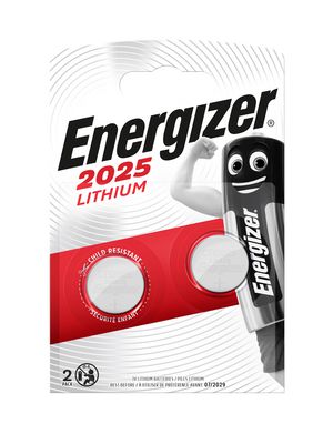8333 Energizer 2025 BP2 ლითიუმ ელემენტი-ღილაკი, 2ც შეკრა 2025-BP2