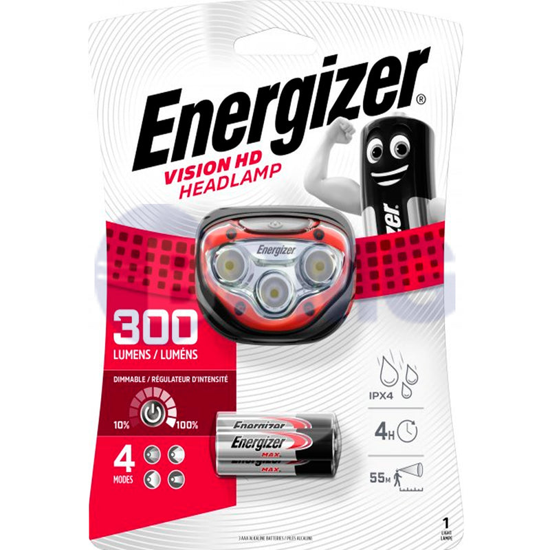6377 Energizer Vision HD HL 3AAA tray  (HDB321)