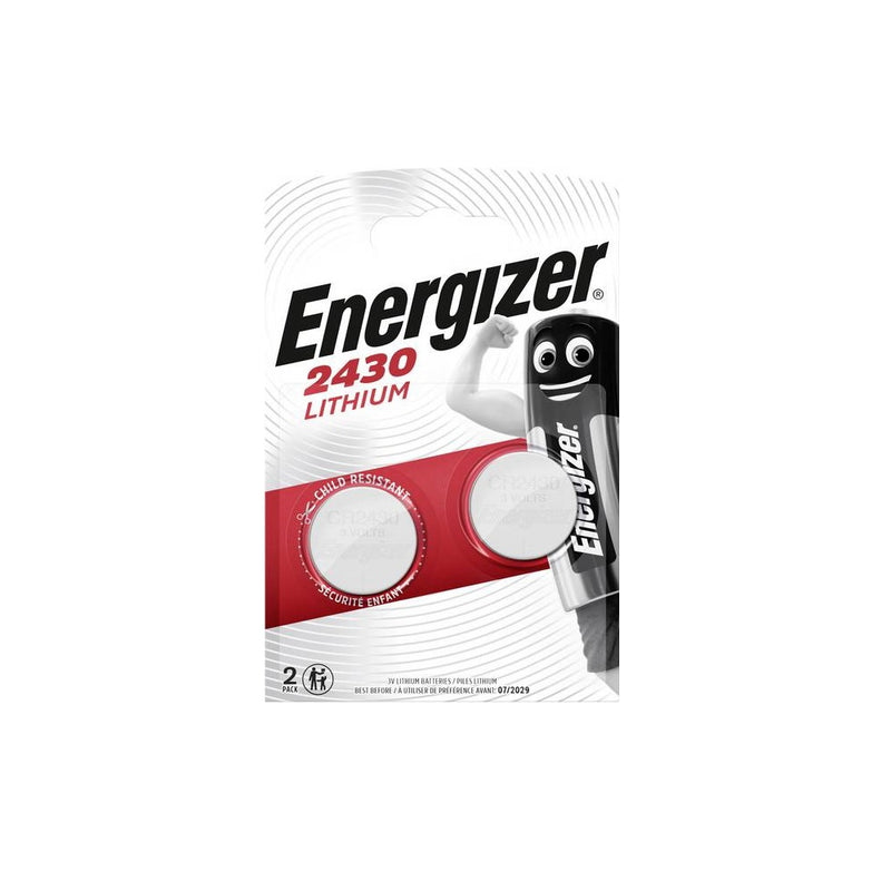 9914 Energizer 2430 ლითიუმ ელემენტი-ღილაკი, 2ც შეკრა 2430-FSB2 (637991)