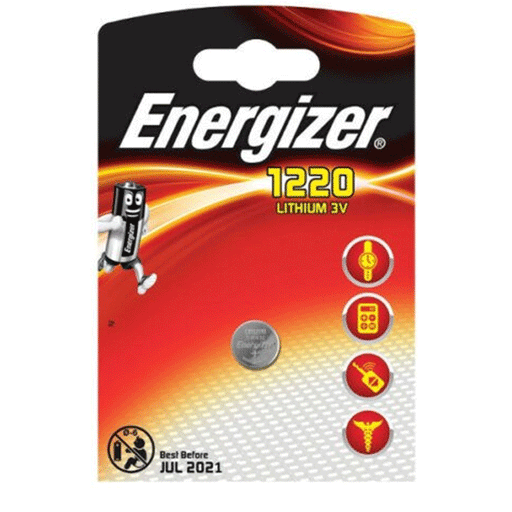 1522 Energizer CR1220 ლითიუმ ელემენტი-ღილაკი, 1ც შეკრა, 1220-BP1