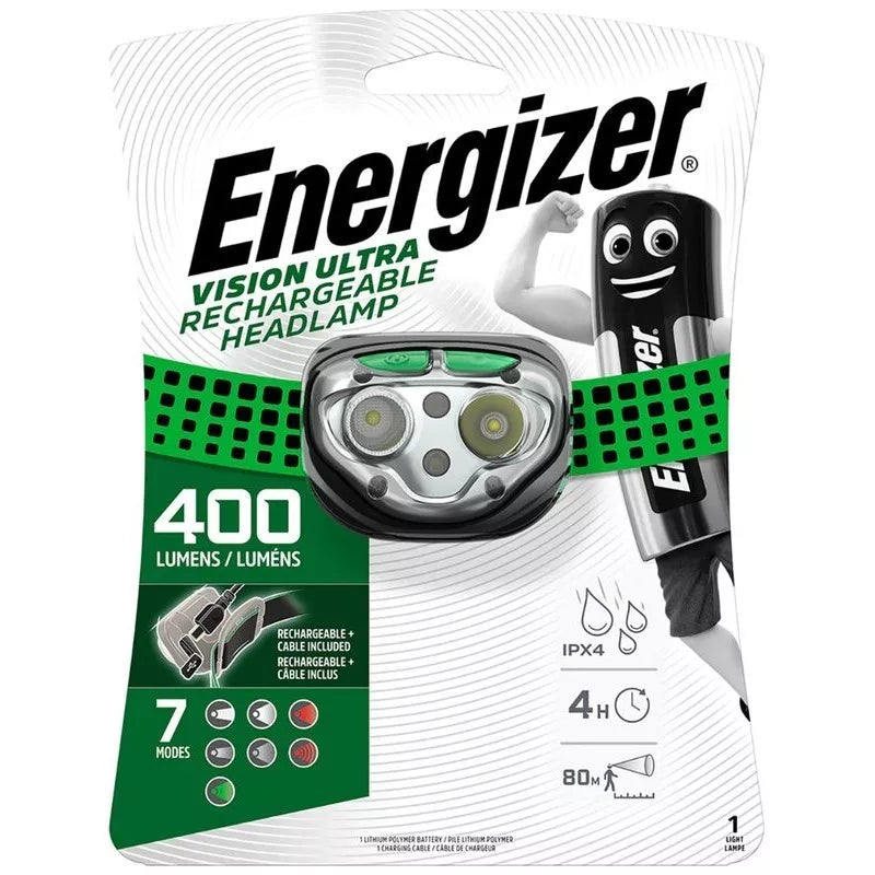 6441 Energizer EU  Rechargeable Headlight  400 HL TR HDFRLP
