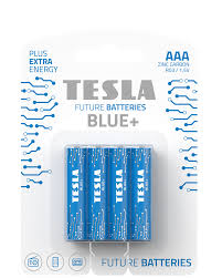 TESLA - AAA BLUE+ BLISTER 4 PCS-8594183392196