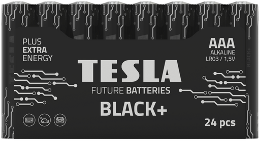 TESLA - AAA BLACK+ MULTIPACK 24 PCS-8594183396699