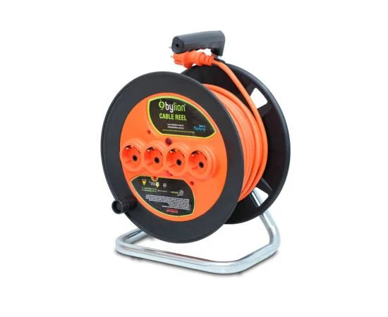 Bylion MK2015 (PMK-20315-F) დამაგ. ბარაბანი, 20 მ. 4 განყ. 2 ფაზ. 3G 1,5mm2 კვეთა, 4X2P+E, IP20