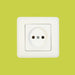 Almera WEST SOCKET 93012202 1 განყოფილებიანი როზეტი, თეთრი 16A 250V