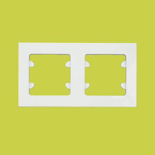 Almera WEST DOUBLE HORİZONTAL FRAME 93012 2 განყოფილებიანი ჰორიზონტალური ჩარჩო, თეთრი