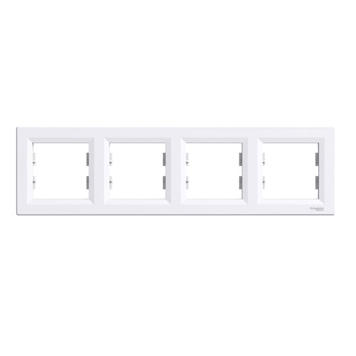 Almera WEST QUARTET HORİZONTAL FRAME 93014 4 განყოფილებიანი ჰორიზონტალური ჩარჩო, თეთრი