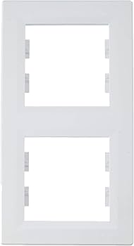 Almera WEST DOUBLE VERTİCAL FRAME 93012D 2 განყოფილებიანი ვერტიკალური ჩარჩო, თეთრი
