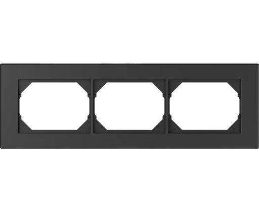 Almera WEST TRİPLE HORİZONTAL FRAME 93093 3 განყოფილებიანი ჰორიზონტალური ჩარჩო, შავი