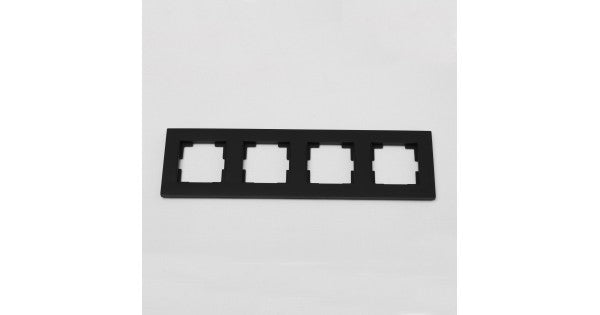 Almera WEST QUARTET HORİZONTAL FRAME 93094 4 განყოფილებიანი ჰორიზონტალური ჩარჩო, შავი
