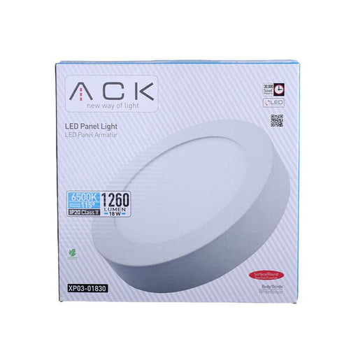 ACK ლედ სანათი 18W სიგრძე 60 სმ 6500 კანდელი IP20