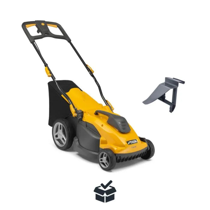 ბალახის გაზონის საკრეჭი მანქანა დენზე  Electic lawn mower STIGA Combi 340c