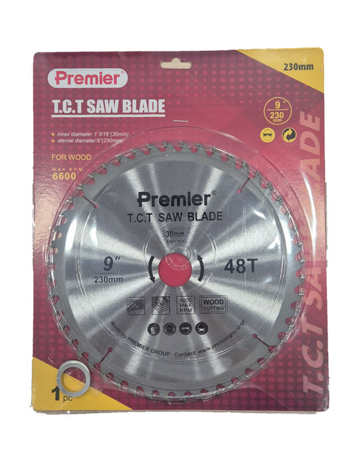 ხის საჭრელი Premier-ის დისკი 230x48T