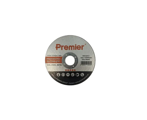 Premier ლითონის საჭრელი დისკი 115 x 1.6 x 22 მმ