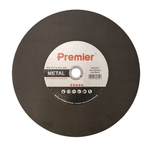 Premier მეტალის საჭრელი დისკი 355 x 3.0 x 25.4 მმ