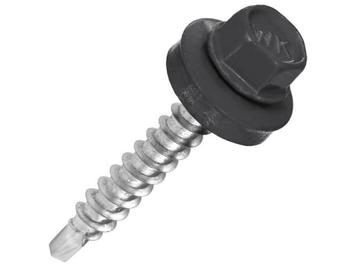 PRWFD-48070-RAL7024 სახურავის ჭანჭკი 4.8x70 ral7024 (100 ც)
