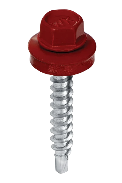 PRWFD-48035-RAL3005 სახურავის ჭანჭკი 4.8x35 ral3005 (200 ც)