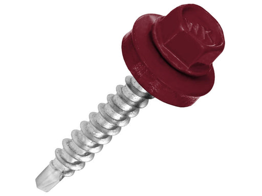 PRWFD-48070-RAL3005 სახურავის ჭანჭკი 4.8x70 ral3005 (100 ც)