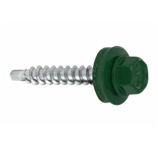 PRWFD-48070-RAL6005 სახურავის ჭანჭკი 4.8x70 ral6005 (100 ც)