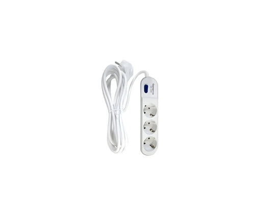 Yamatik VEGA-103/3M 9555432100244 დენის დამცავი დამაგრძელებელი დამიწებით, 3 შესაერთებლით 3 მეტრ 3500W, 16A, 3*1mm2