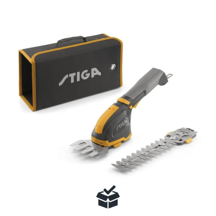 ბუჩქების საკრეჭი ტრიმერი ელემენტზე Cordless multi-function tool STIGA SGM 72 EA