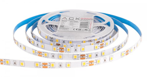 08427 - ACK ლედ ზოლი 6500K  IP20 12V 4040 Double ორმაგი 7 ვატი/1მ  PCB 20-22 LM (5მ) AS01-00803