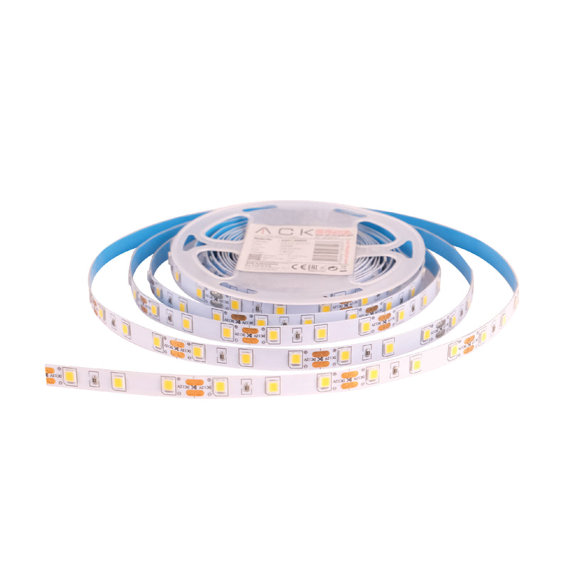 08427 - ACK ლედ ზოლი 6500K  IP20 12V 4040 Double ორმაგი 7 ვატი/1მ  PCB 20-22 LM (5მ) AS01-00803