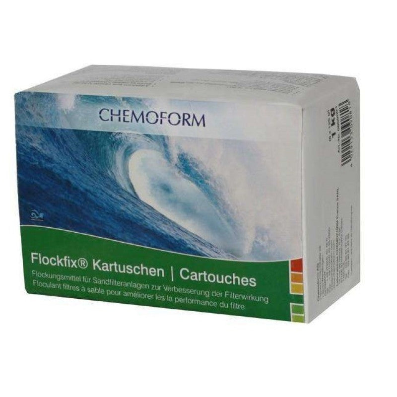 აუზის ქიმია - CHM / ფლოკულანტი / კარტრიჯი / FlocfixCartridge / Aluminum sulfate / 1kg /