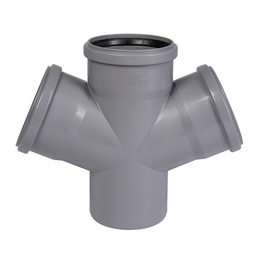 ჯვარედინი შიდა კანალიზაციის 110/110/110*45 ostendorf
