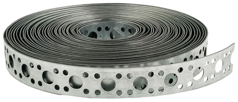 მეტალის სამონტაჟო ლენტი პირდაპირი 12x0.55(25m)