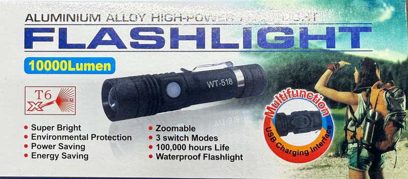 ხელის ფანარი ლედი  M204-15073-5