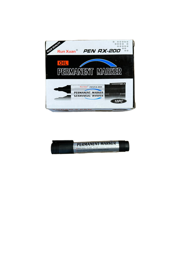 სამშენებლო მარკერი შავი run xuan RX-200