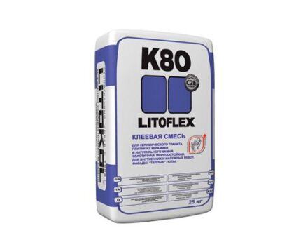 K80 EX LITOFLEX GREY 25KG