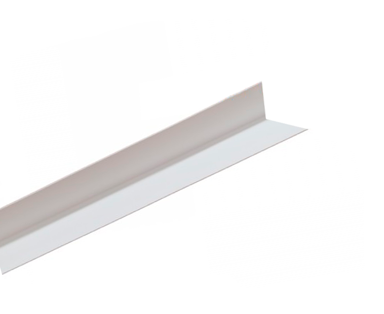 პლასტ. დამც. კუთხოვანა თეთრი 20*20 LUB001