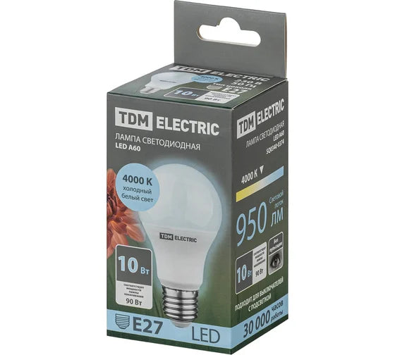 ნათურა დიოდზე LED 10 V 4000K  SQ0340-0374 TDM