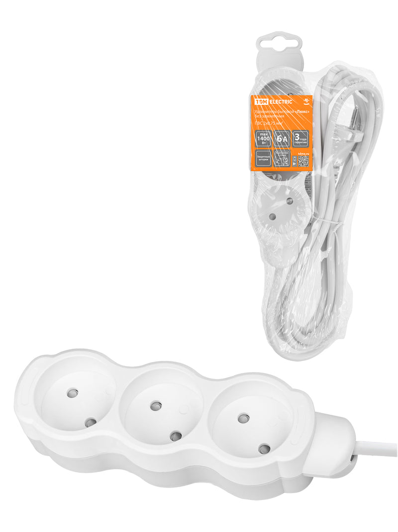 დამაგრძელებელი 3 ბუდე 2 მ 10А SQ1303-4001 TDM