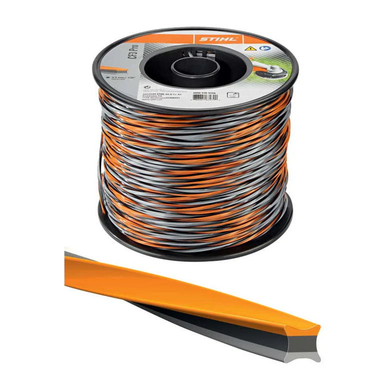 ბალახის საჭრელი ძუა Stihl 3.0 მმ გრეხილი, ფერადი, 215 მტ