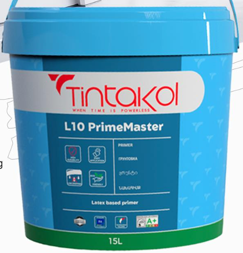 მზა გრუნტი L10 PRIME MASTER LT. 9