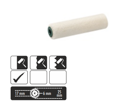 ლილვაკი ლაკირებისათვის 17 მმ