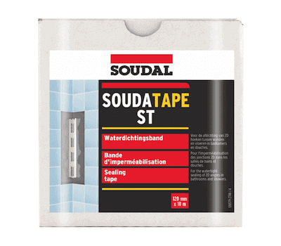 126829 ლენტი 10სმ მემბრანის 10მ SOUDAL SOUDATAPE ST 10m