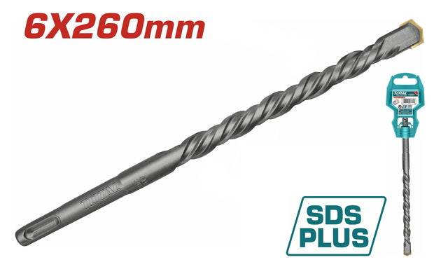 ბურღის პირი SDS PLUS, 6*260მმ