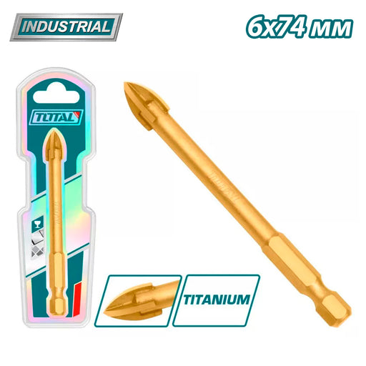 შუშის ბურღი 6x74