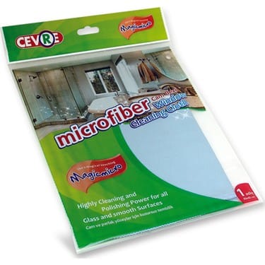 CEVRE მინის საწმენდი ტილო მიკროფიბრული 30*40სმ 1*72