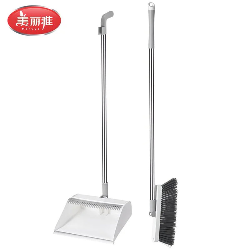 ცოცხი და აქანდაზი საკეცი ცოცხი (ყვითელი დეტალით)