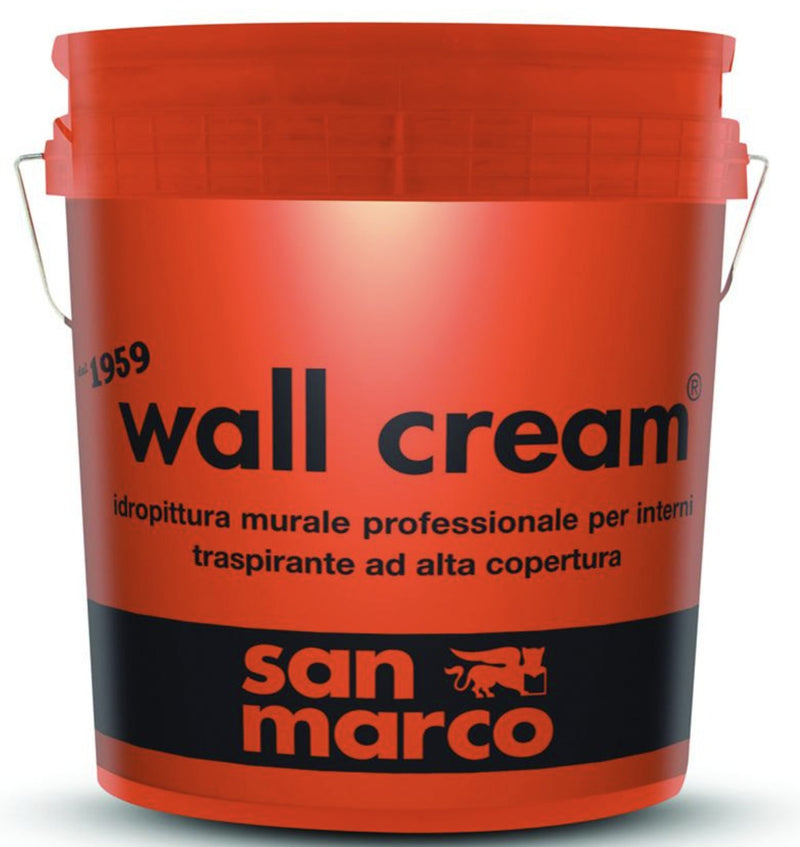 WALL CREAM ინტერიერის საღებავი  17ლ. დაფარვა 140-150მ² 2 ფენად. 4550502/17-STD