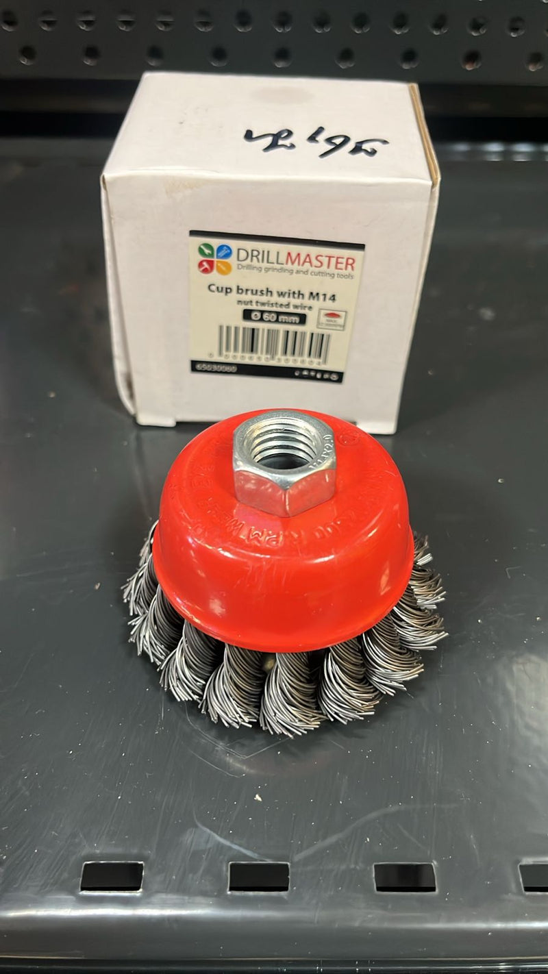 სახეხი დისკი (უხეში) 60 თითბერის მართულით, M14 გაიკით