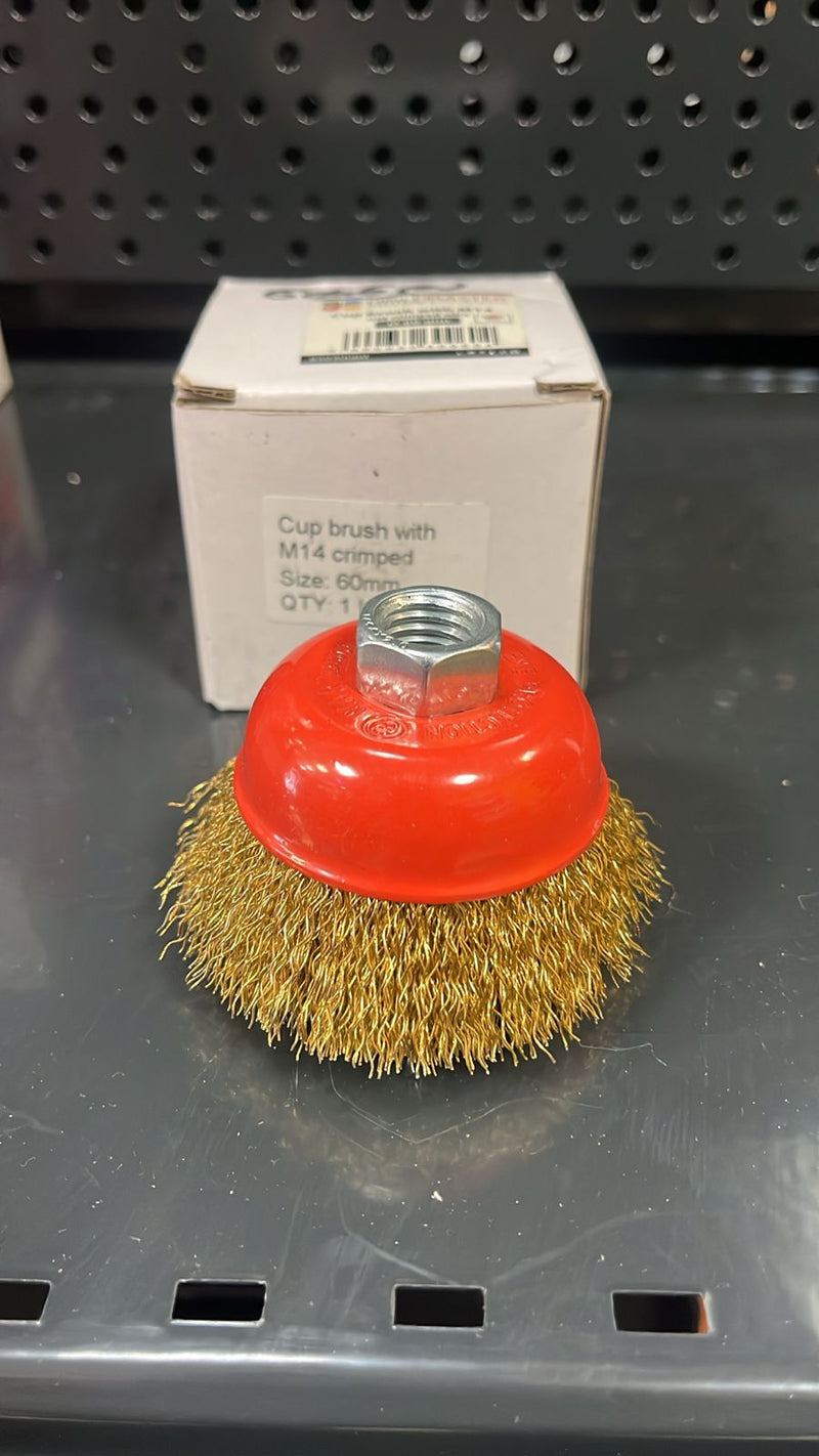 სახეხი დისკი (წმინდა) 60 თითბერის მართულით, M14 გაიკით