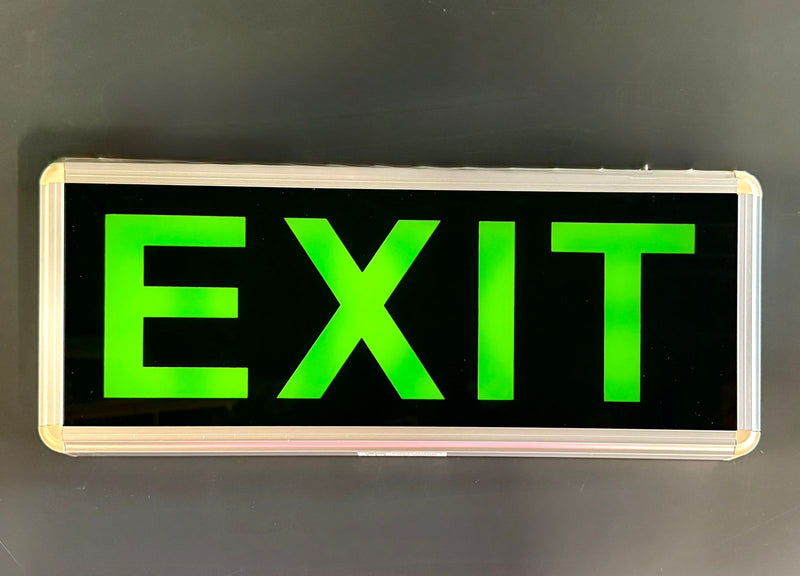Exit მანიშნებელი წარწერა მანათობელი